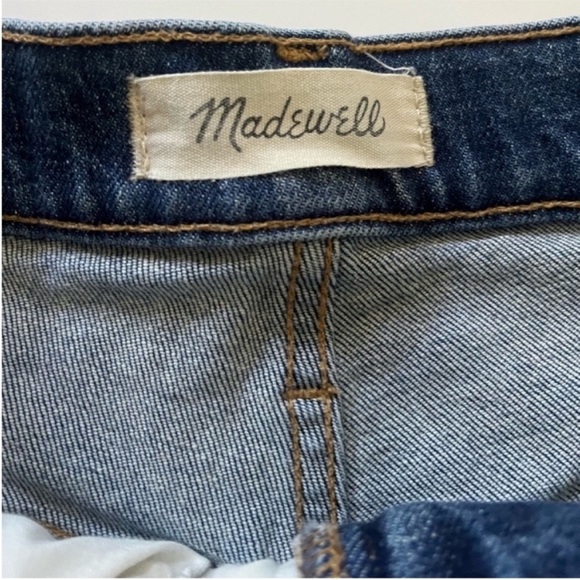 Madewell The Momjean: Comfort Stretch Edition Edition Distressed High Waist - Picture 6 of 16